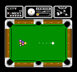 Play NES Side Pocket (USA) Online in your browser 