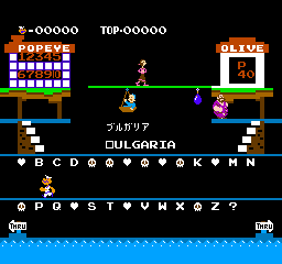 Play NES Popeye no Eigo Asobi (Japan) Online in your browser - RetroGames.cc