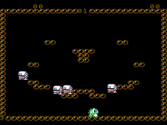 Play NES Bubble Bobble (USA) [Hack by Dragon Eye Studios v1.0] (~Bubble Bobble Madness) Online in your browser