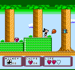 Outward motion Everyone Play NES Mickey Mouse 3 - Yume Fuusen (Japan) Online in your browser -  RetroGames.cc