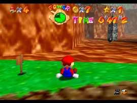 Play Nintendo 64 Super Mario 64 USA Online in your browser