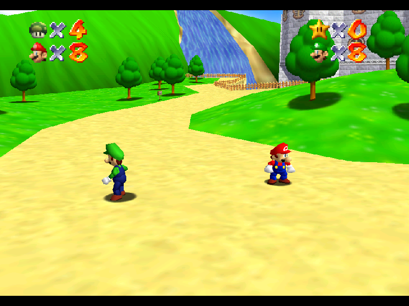 super mario 64 online all characters