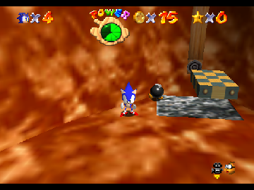 SONIC IN SUPER MARIO WORLD free online game on