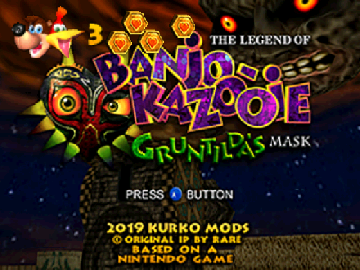 Banjo-Kazooie Gruntilda's Mask