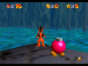 Play Super Mario 64 - Play as a Dragon! online