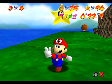 Super mario 64 on sale odyssey retro games