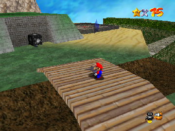 Play Super Mario 64 - Tribal Tropics