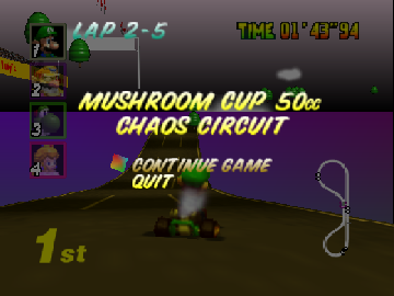 Play Nintendo 64 Mario Kart 64 (USA) Online in your browser 