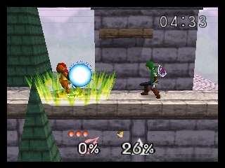 Play Nintendo 64 Super Smash Bros. 19XXTE Online in your browser 