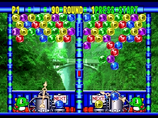 Play Nintendo 64 Bust-A-Move 3 DX (Europe) Online in your browser