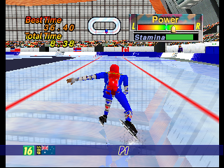 Play Nintendo 64 Nagano Winter Olympics '98 (Europe) Online in your browser