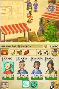 Play Nintendo DS Avatar - The Last Airbender (USA) Online in your browser -  
