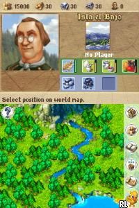 Play Nintendo DS Anno 1701 - Dawn of Discovery (Europe) (En,Fr,De 