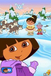 Play Nintendo DS Dora the Explorer - Dora Saves the Snow Princess (Europe) (En,Fr,Nl) Online in your browser