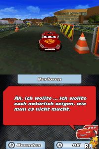 Disney Pixar Cars Race Orama Nintendo DS NDS 