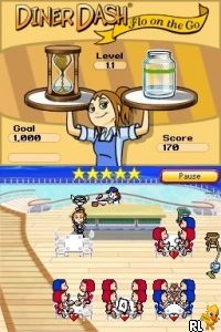 Play Diner Dash - Flo on the Go (USA) (En,Fr)