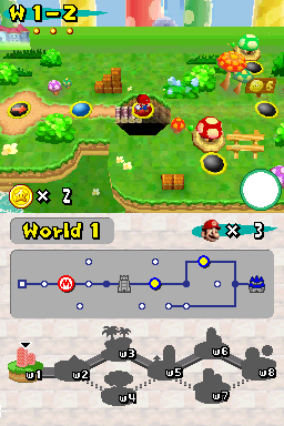 Play Nintendo DS More Super Mario Bras. Online in your browser 