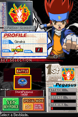 Play Nintendo DS Beyblade Metal Fusion (USA) (En,Fr,Es) Online in your  browser 