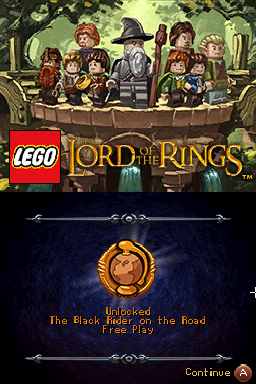 Lego lord of the deals rings nds