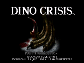 Play PlayStation Dino Crisis (Demo) Online in your browser 