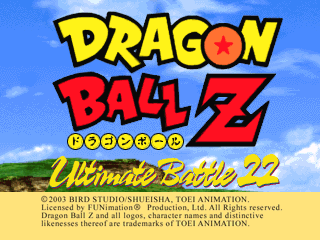 Play PlayStation Dragon Ball Z: Ultimate Battle 22 Online in your browser