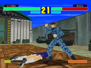 Play PlayStation Fighting Eyes Online in your browser