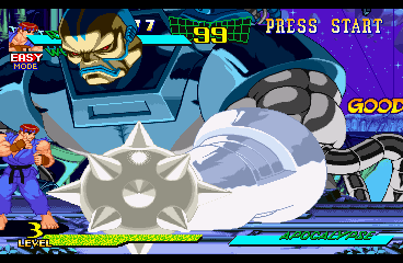 Play Arcade Marvel Super Heroes vs Street Fighter (970702 Japan) Online in  your browser 