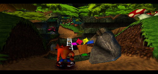 Crash Bandicoot Sega Genesis Video Game 