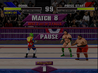 🕹️ Play Retro Games Online: WWF WrestleMania (Arcade)