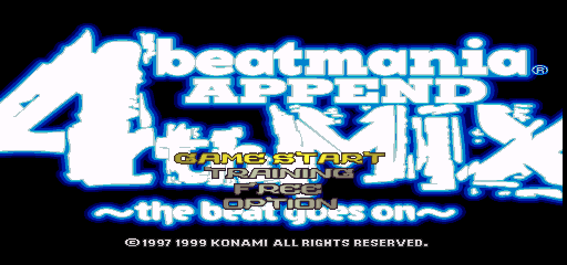 BeatMania Append 4th Mix - The Beat Goes On (Japan)