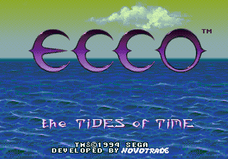 Play SEGA CD Ecco - The Tides Of Time Online in your browser