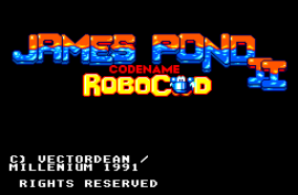 Play SEGA Master System James Pond 2 - Codename RoboCod (Europe) Online in your browser