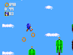 Play Sonic Triple Trouble SMS