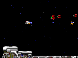 Play SEGA Master System R-Type (World) Online in your browser
