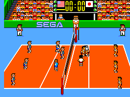 Play SEGA Master System Great Volleyball (Japan) Online in your 