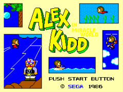 Alex Kidd in Miracle World (USA, Europe)