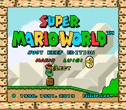 LIVE] Jogando Super Mario World: Just Keef Edition 