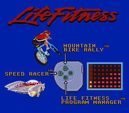 Play SNES Exertainment Life Fitness Mega Cart (Europe) (Proto) Online in your browser