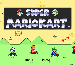 Play Super Mario Kart - Expert Quest