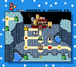 Play SNES Super Mario World - dlroW oiraM repuS!! (SMW Inverted) Online in  your browser 