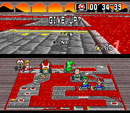 Retro games mario store kart