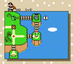 Play SNES Super Mario World 3 A whole new world Online in your