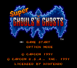 Play Super Ghouls N Ghosts - Super Arthur