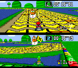 Play Super Mario Kart - Death's Courses online