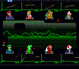 Play Super Mario Kart - F1 Tracks online