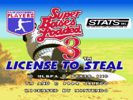 Play Super Bases Loaded 3 - License to Steal (USA)