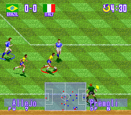 Kan worden genegeerd kussen toekomst Play SNES International Superstar Soccer Deluxe (Europe) Online in your  browser - RetroGames.cc