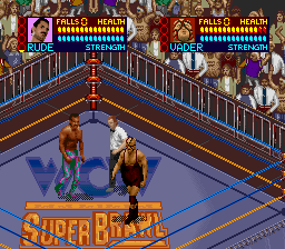 Play SNES WCW Super Brawl Wrestling (USA) Online in your browser