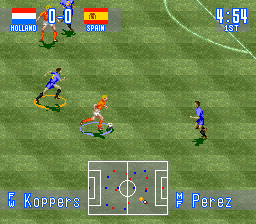 Play SNES International Superstar Soccer (USA) Online in your browser 