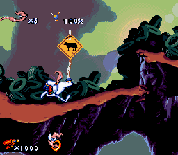 Play SNES Earthworm Jim (USA) Online in your browser